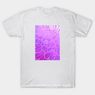 lilac peony flower T-Shirt